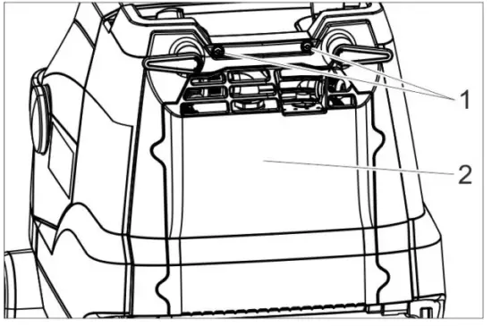 KARCHER BD 38 12 C 1 783 433 0 12Ltr Scrubber Dryer 25 2V Floor Sweepers - Cover