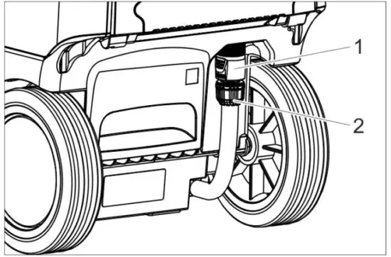 KARCHER BD 38 12 C 1 783 433 0 12Ltr Scrubber Dryer 25 2V Floor Sweepers - Fresh Water Tank
