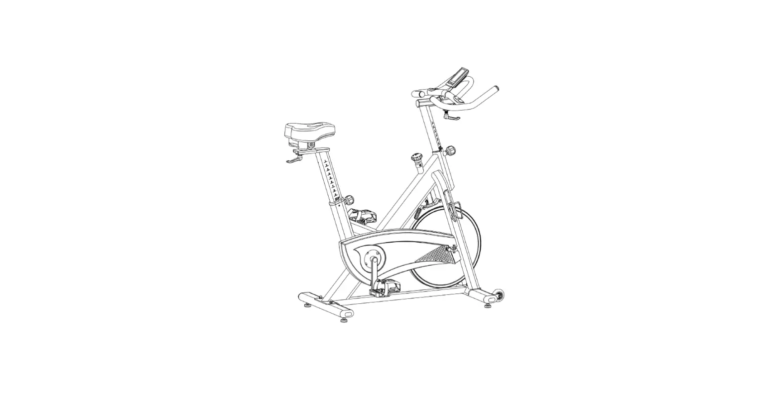 Jll Ic350 Pro Indoor Exercise Spin Bike Cycling Machine Instruction Manual