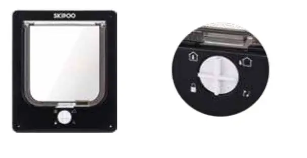 SKIPOO-B07P5RJDDT-Cat-Flap-fig-3
