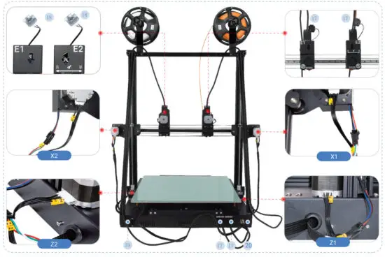TENLOG TL D5 Idex 3D Printer - Assemble 4