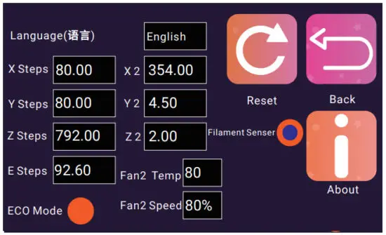 TENLOG TL D5 Idex 3D Printer - Touch Screen 4