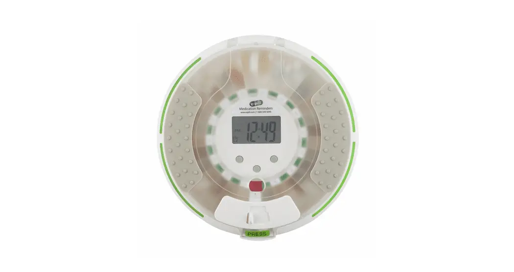 E-pill 995040 Voice Locked Automatic Pill Dispenser User Guide E-pill 995040 Voice Locked Automatic Pill Dispenser User Guide