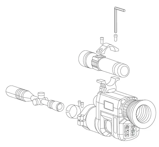 REXING NVS1 Digital Infrared Night Vision Scope Camera 4