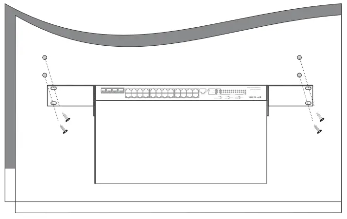 Mounting to the wall 