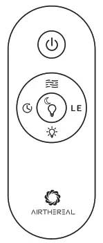 AIRTHEREAL LF200M Aroma Diffuser - REMOTE CONTROL