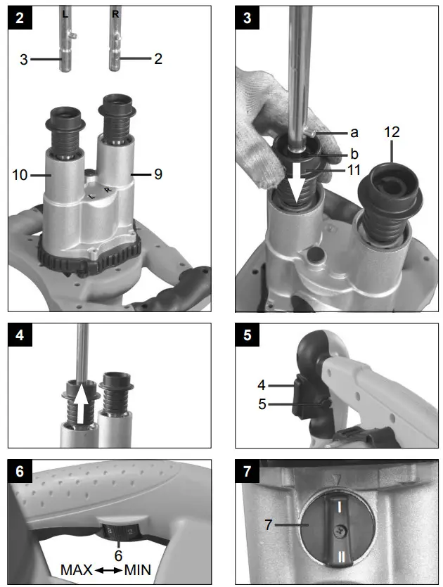 scheppach PM1800D Twin Paddle Paint & Mortar Mixer - figure 2