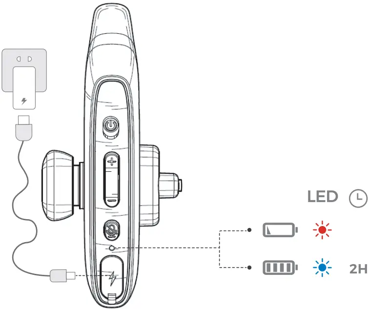 Shenzhen K18 Bluetooth headset - Charging