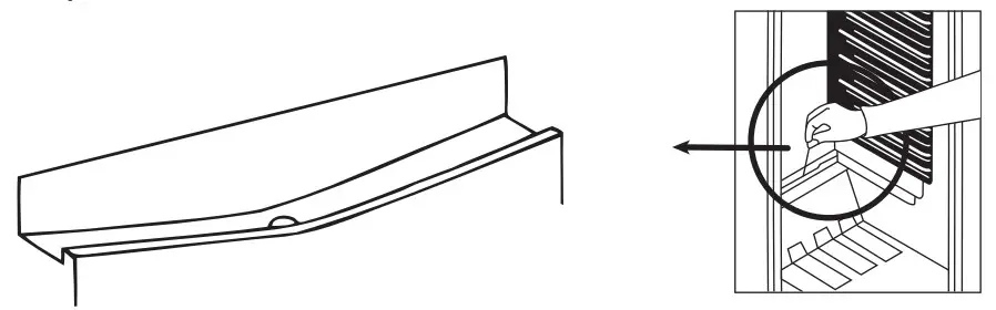 SHARP SJ UF121M4B EN Fridge with Ice Box - Defrosting