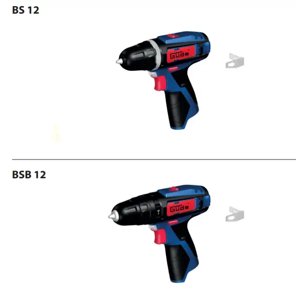 Gude BS 12 Cordless Drill Driver 1