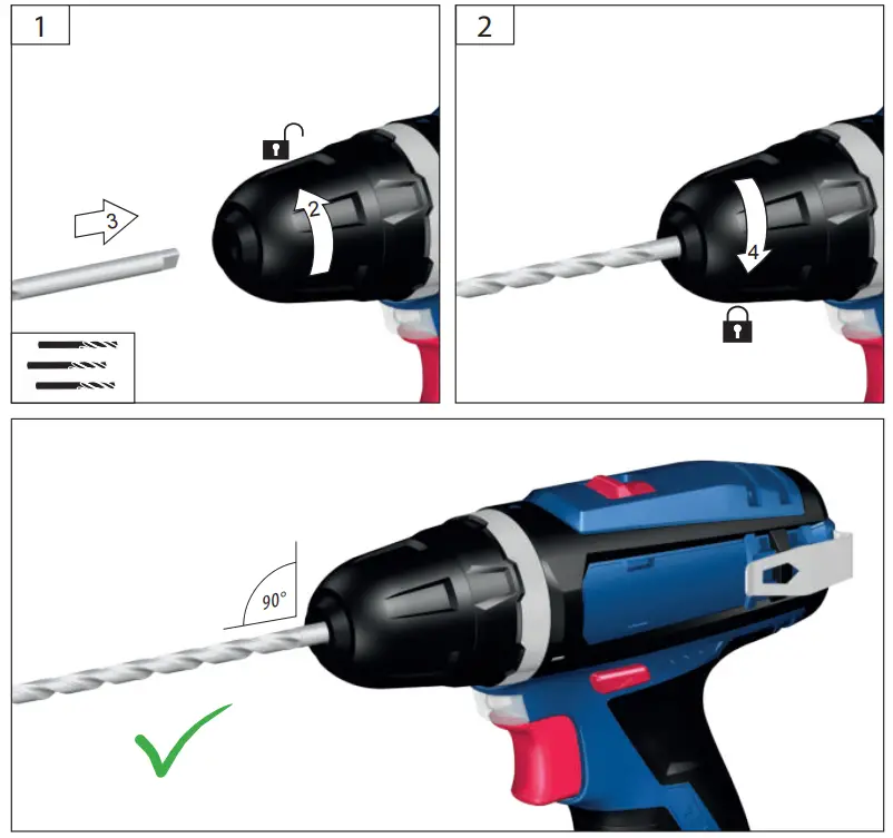 Gude BS 12 Cordless Drill Driver 14