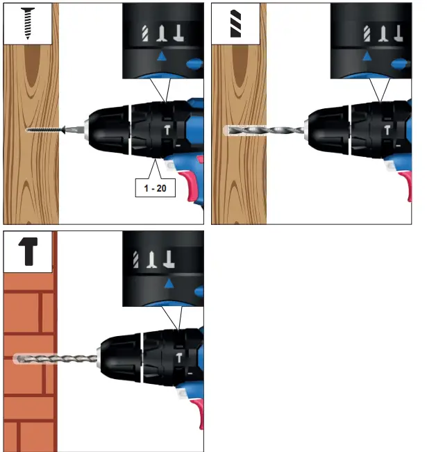 Gude BS 12 Cordless Drill Driver 25