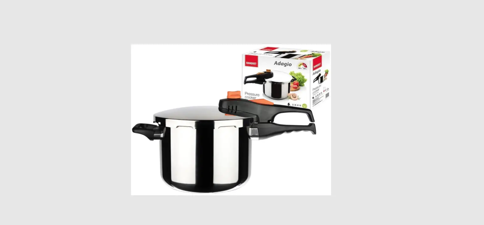 Banquet Vepth010 Adagio Pressure Cooker Instruction Manual