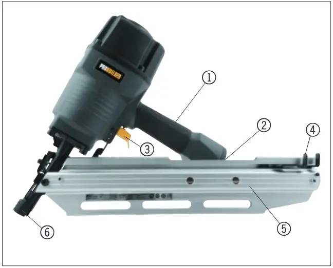 ProBuilder 69371 COMPRESSED AIR NAIL GUN - fig2