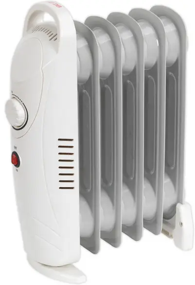 SEALEY RD2500T 2500W 11 ELEMENT OIL FILLED RADIATOR TIMEr-product