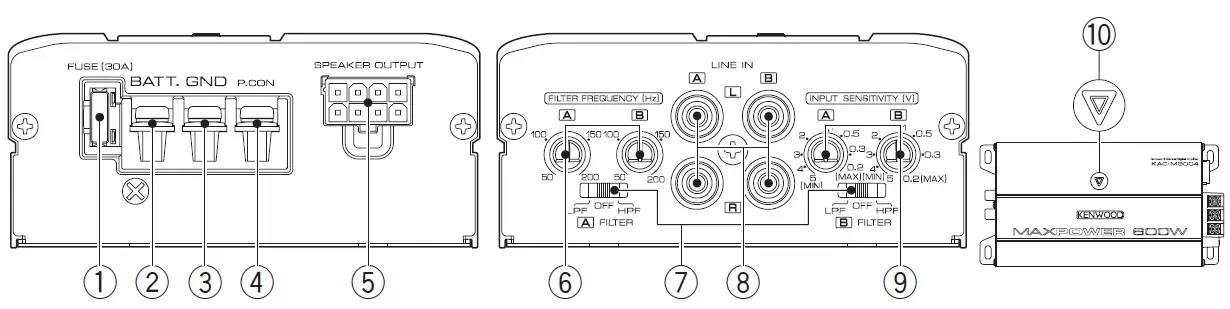 KENWOOD-KAC-M3004-Compact-4-Channel-Digital-Amplifier-09