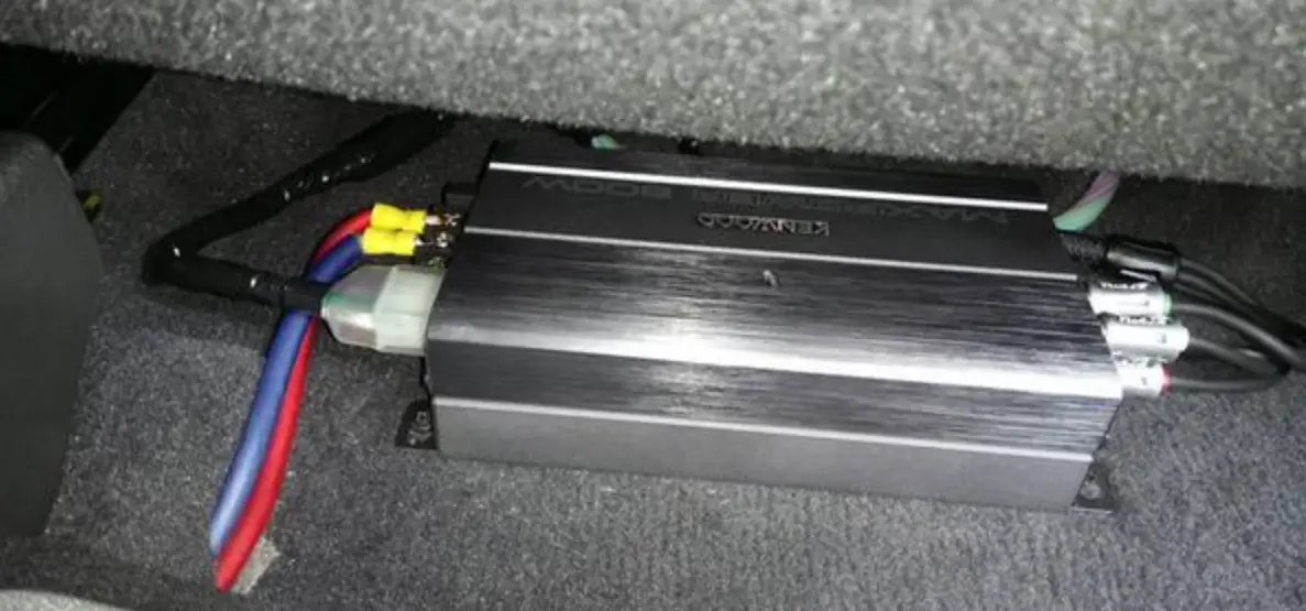 Kenwood Kac-m3004 Compact 4 Channel Digital Amplifier Instruction Manual