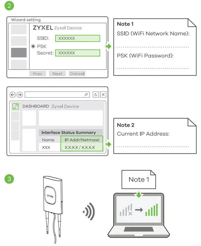 ZYXEL NWA55AXE 802 11ax Dual Radio Outdoor PoE Access Point - fig12