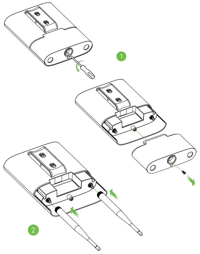 ZYXEL NWA55AXE 802 11ax Dual Radio Outdoor PoE Access Point - fig4