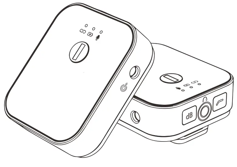 HONWALLY HW-GL500 GL500 2.4G Digital Wireless Microphone