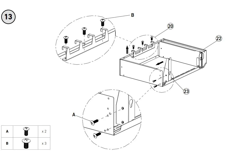 RUSTA 623514730101 Gas Grill Excellence 4 1 Burners - Diagram 14