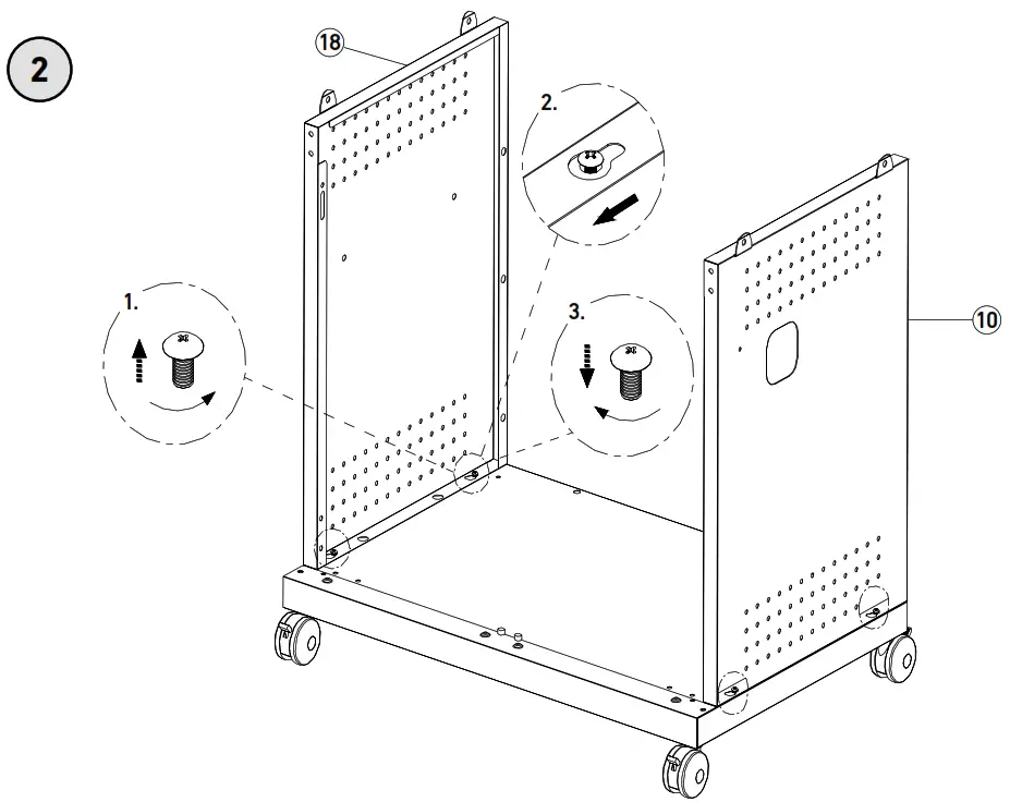 RUSTA 623514730101 Gas Grill Excellence 4 1 Burners - Diagram 2