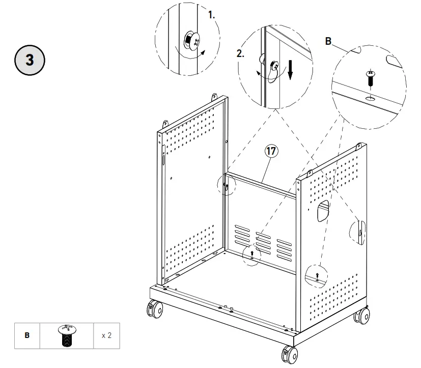 RUSTA 623514730101 Gas Grill Excellence 4 1 Burners - Diagram 4
