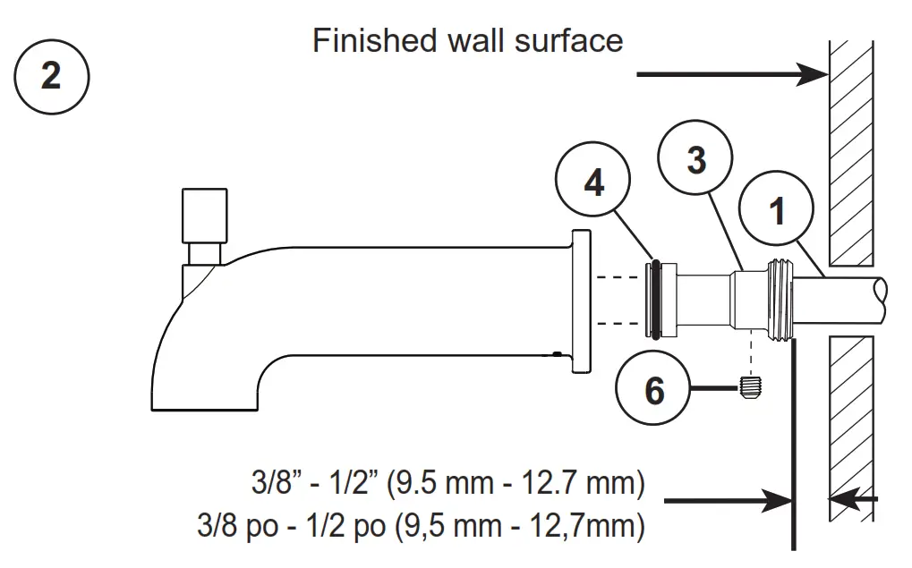 DELTA RP34357SS Tub Spout - fig 13