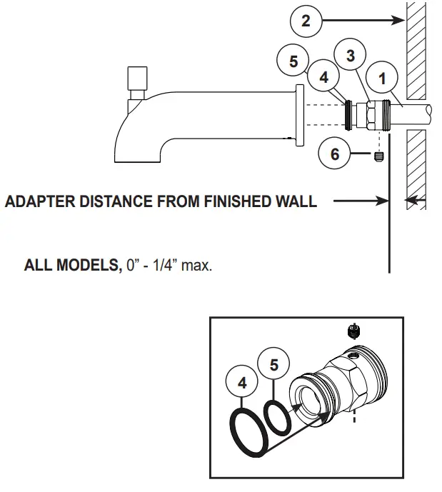 DELTA RP34357SS Tub Spout - fig 4