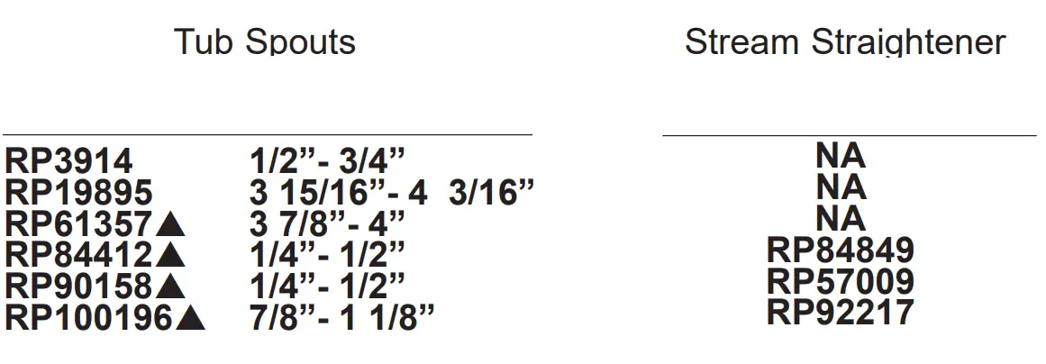 DELTA RP34357SS Tub Spout - fig 9