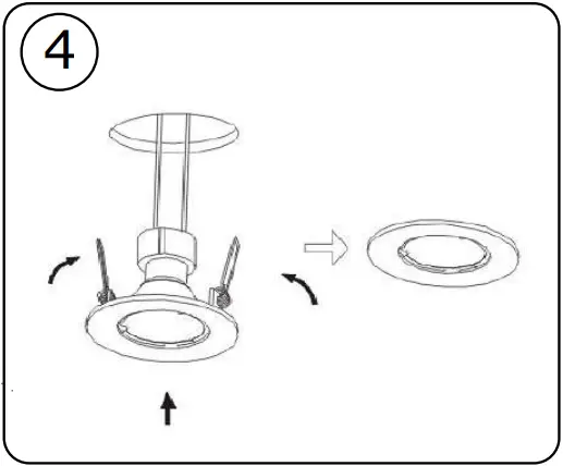 V-TAC VT-980 Spotlight Fitting B4