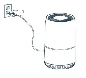 home Air Purifier User Manual - Plug in