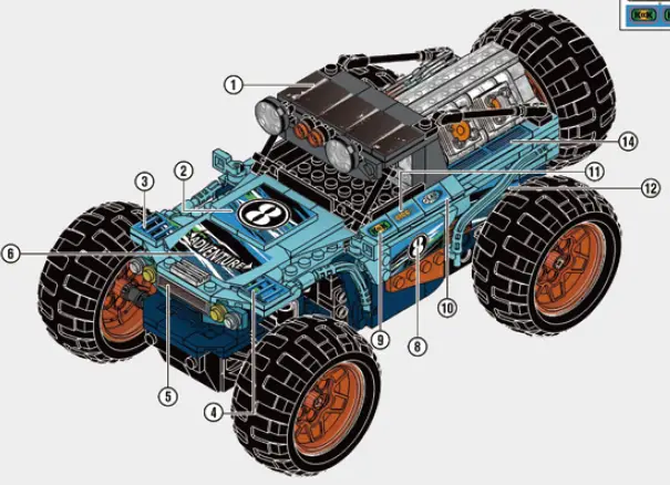 Alpha Group 389801 RC Wilderness Explorer-46