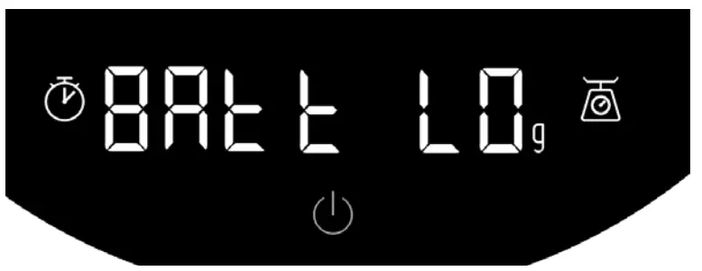 wilfa KS1B T2 UNI BLACK Precision Scale - BATTERY