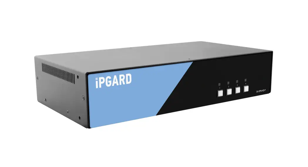Ipgard Sa-dpn-4d 4-port Dh Secure Dp Kvm Audio User Guide