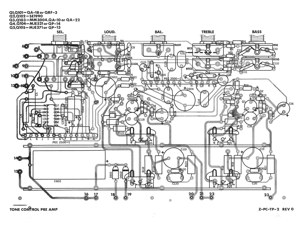HH SCOTT Scottie 2550 Stereo Receiver Owner's fig 1
