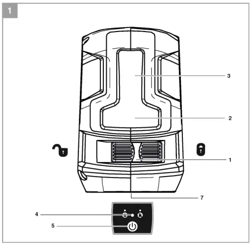 MEEC TOOLS 010973 Cross Line Laser-fig2