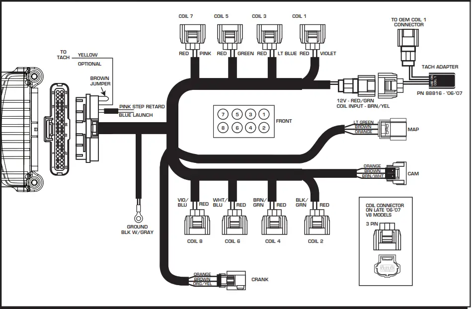 MSD Hemi Controller for Carbureted and EFI Hemi® Engines - fig4