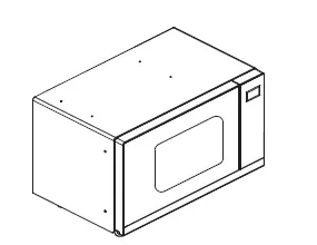 Kingfisher GHBIMW25UK Microwave Oven 1