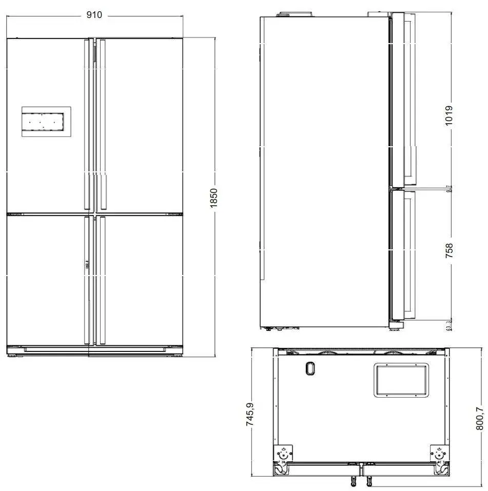 AGA ASXS21 Fridge Freezer User Manual - CUSTOMER CARE AND SERVICE