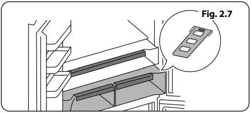 AGA ASXS21 Fridge Freezer User Manual - Fig 2.7