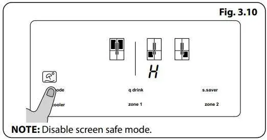 AGA ASXS21 Fridge Freezer User Manual - Fig 3.10