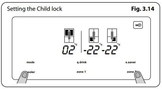 AGA ASXS21 Fridge Freezer User Manual - Fig 3.14