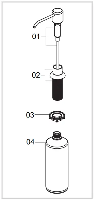 Kraus KSD Series Kitchen Soap Dispenser-fig7