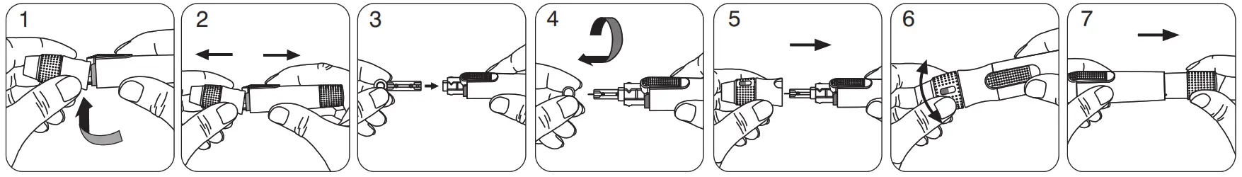 RIGHTEST Elsa Blood Glucose Test Strip Insert