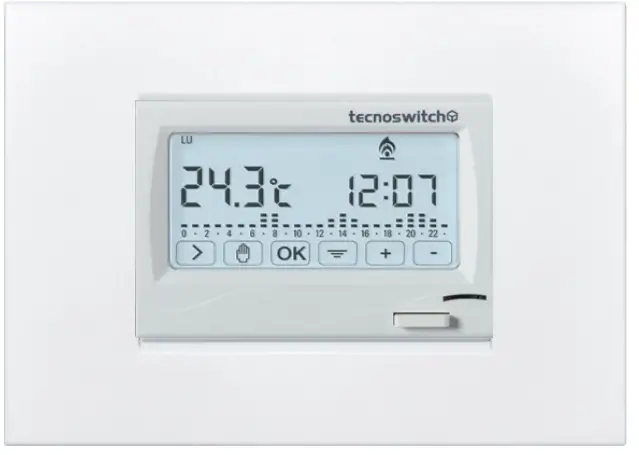 tecnoswitch-CR615-Recessed-Weekly-Touch-Programmable-Thermostat
