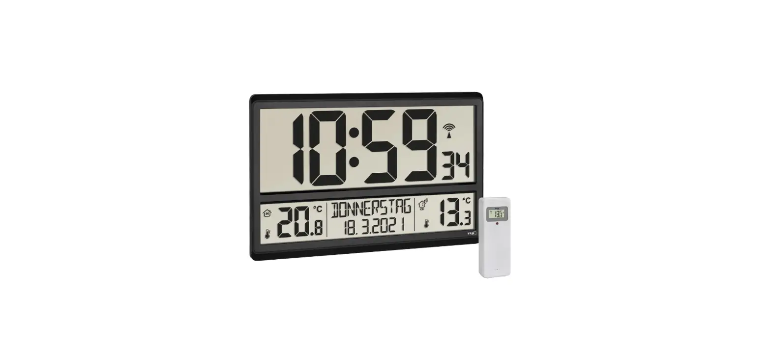 Tfa 60.4523.01 Xl Radio Clock Instruction Manual