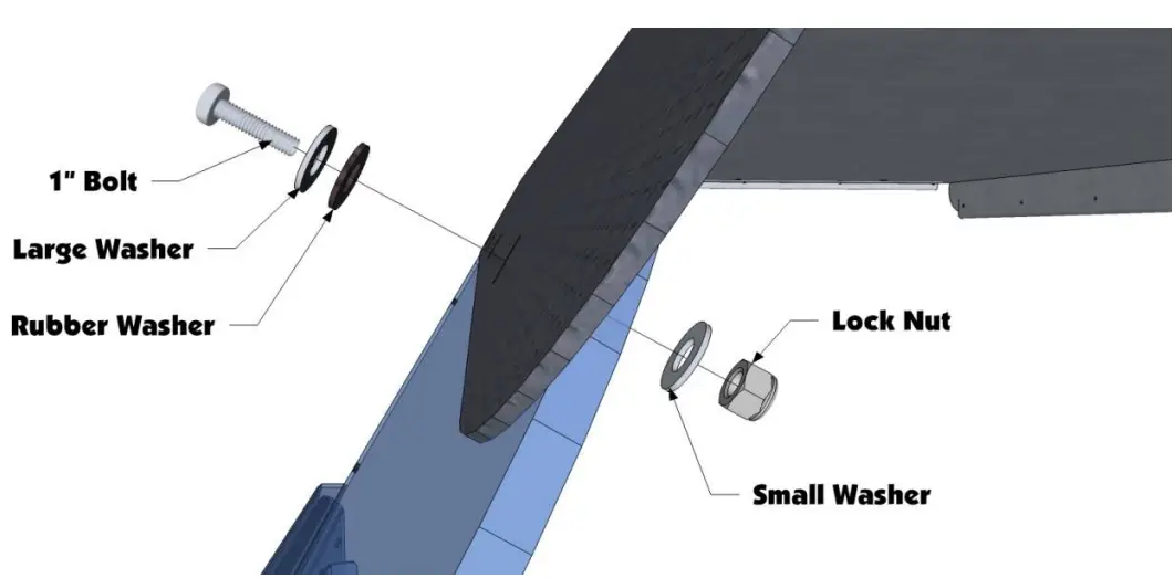 FALCON RIDGE KAW 4010 HT01 Kawasaki Mule 4000 4010 Aluminum Diamond Plate Roof - connected 1