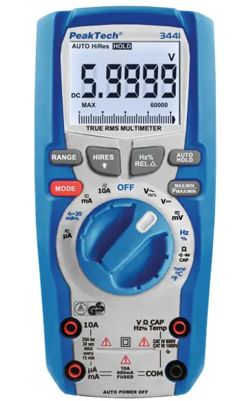 PeakTech 3441 Digital-Multimeter