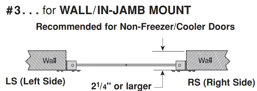 Curtron PP C 120 3484 Polar Pro Flexible Swinging Door for Walk In Coolers &amp Freezers 34 wide x 84 high - fig 2